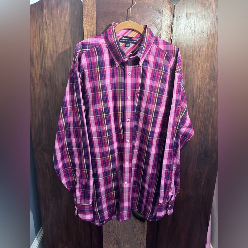 Tommy Hilfiger Men’s Dress Sirt